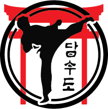 statesboro karate logo man kicking inside torri gate tang soo do letters