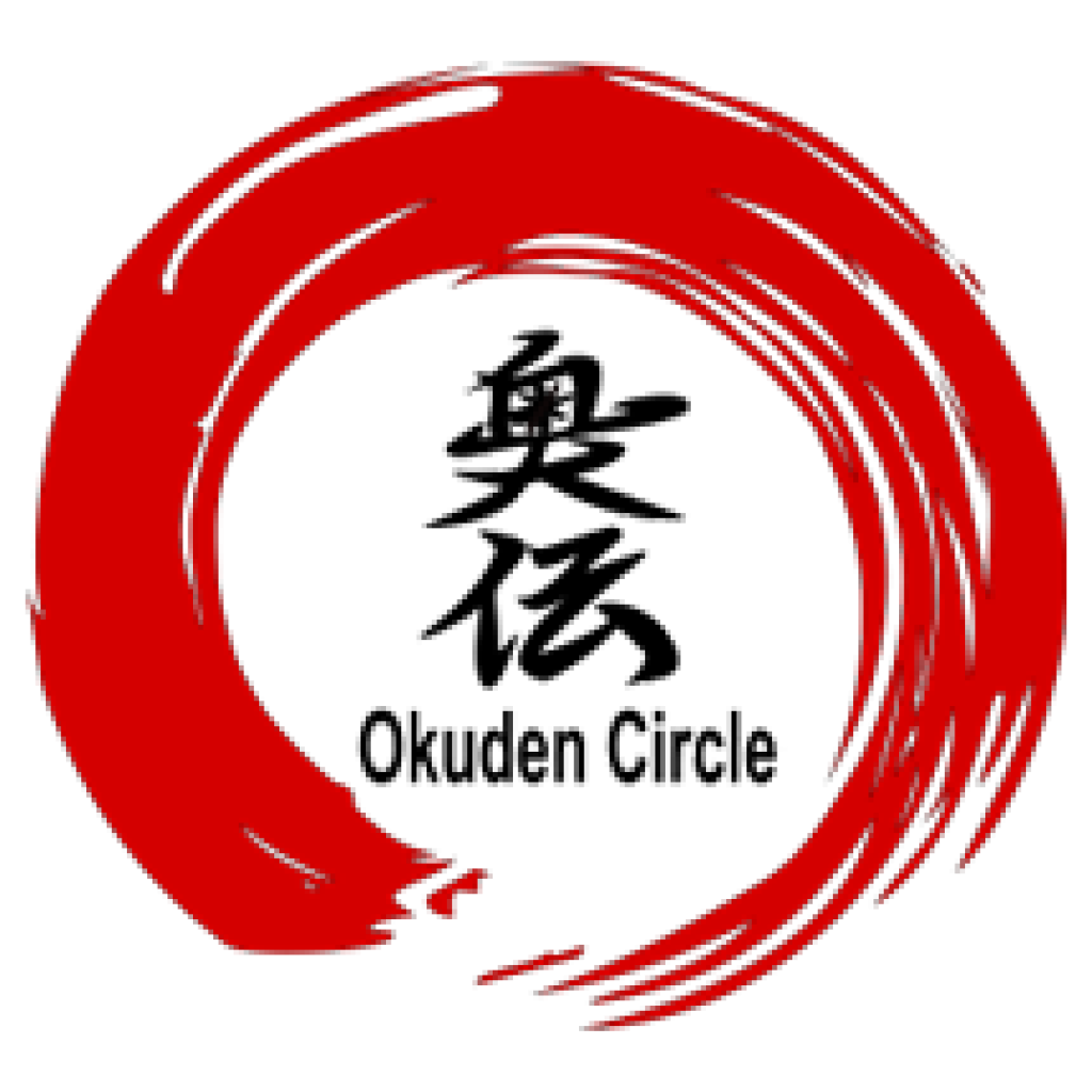 okuden circle paint brush stroke logo